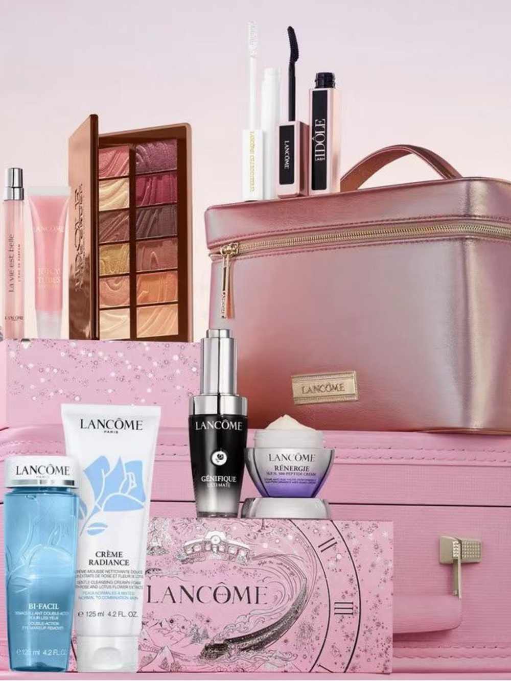 Lancome 10-piece Holiday Beauty Box Limited-Edition Gift Set